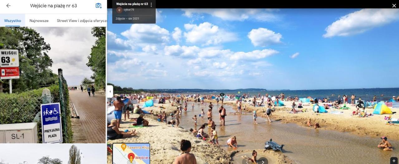 Apartament 2 Pokoje W Gdansku Blisko Morza 1500 M Do Plazy エクステリア 写真